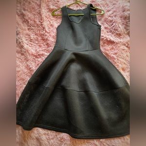 Classy Black Textured dress (Used)